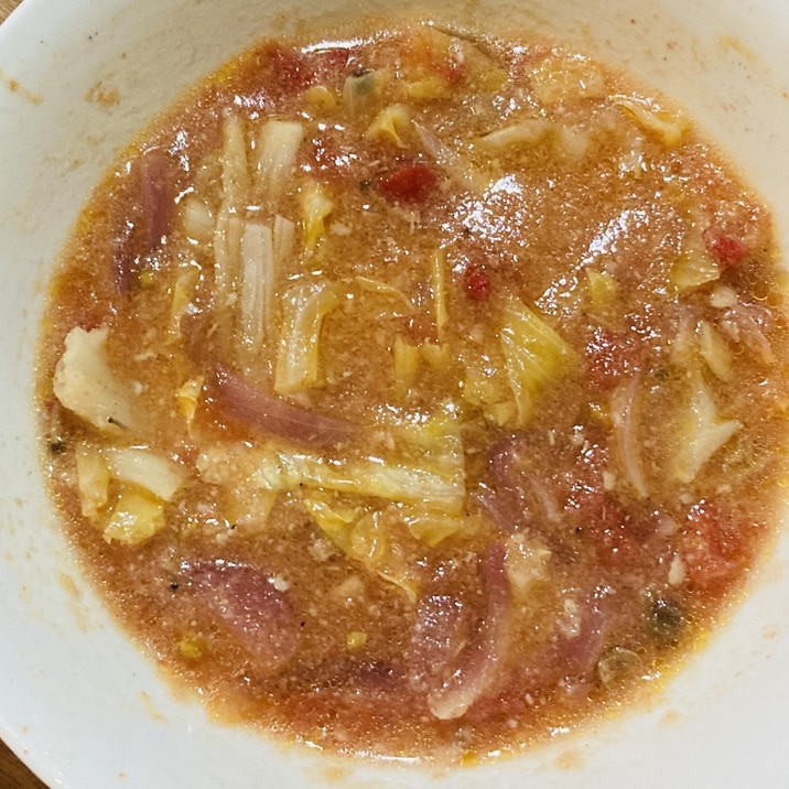 夏野菜の冷たいスープ
